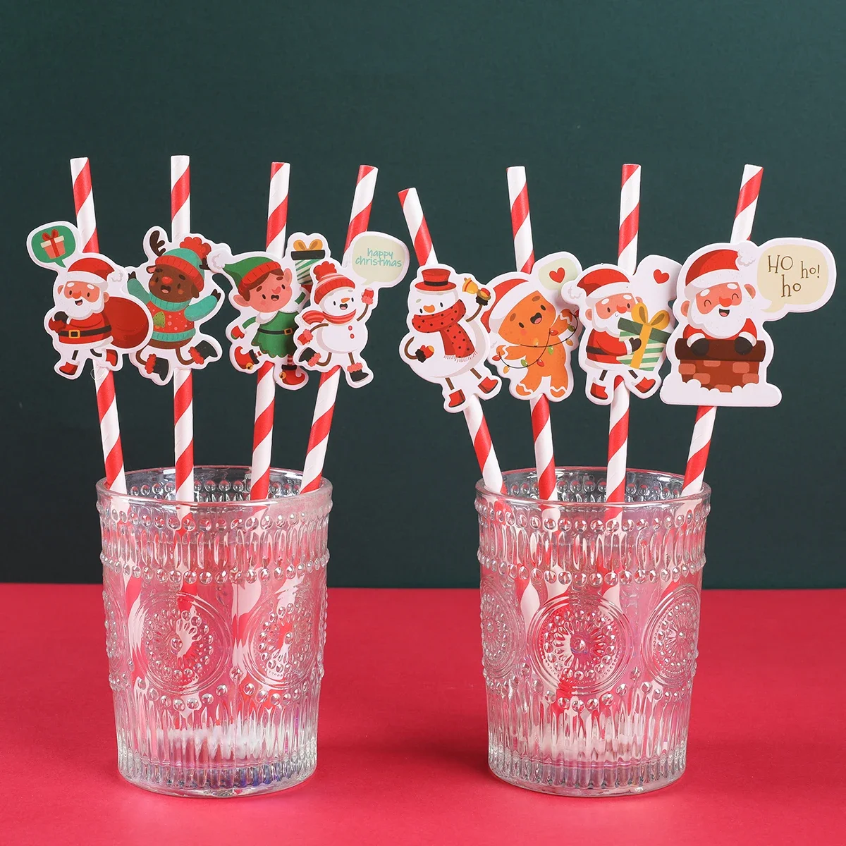 Christmas Disposable Straws Party Decoration Christmas Drinking Straws for Xmas Navidad Noel Ornaments New Year Party Supplies
Christmas Disposable Straws Party Decoration Christmas Drinking Straws for Xmas Navidad Noel Ornaments New Year Party Supplies