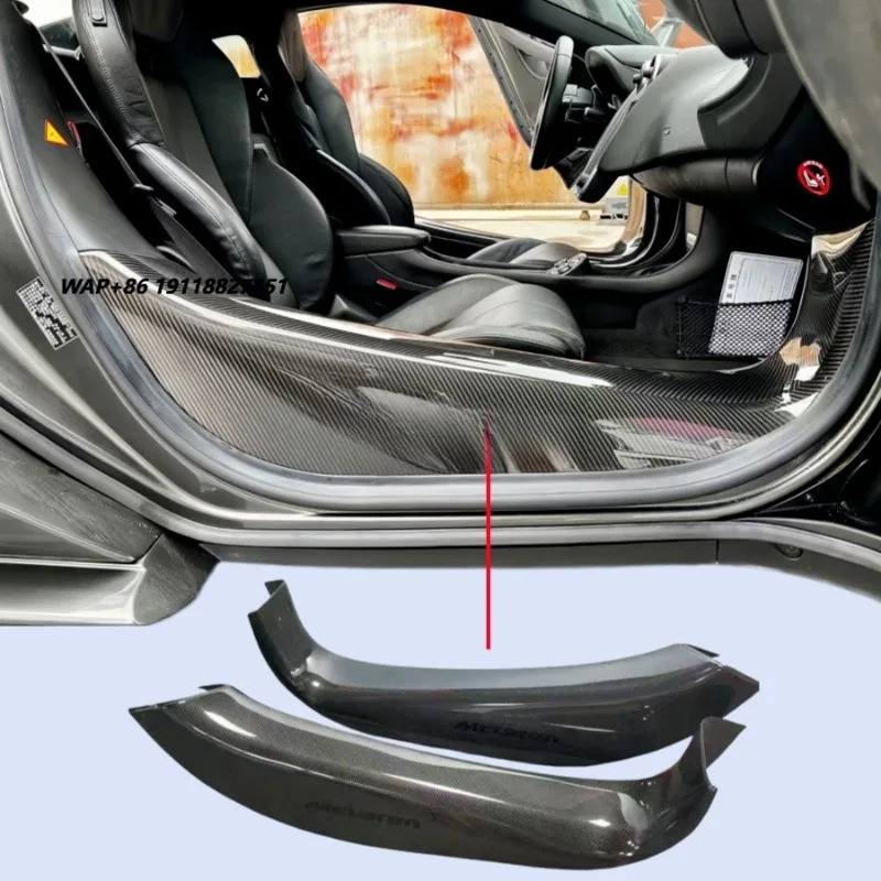 McLaren Car 540C 570S 570GT 600LT 650S 720S Dry Carbon Fiber Door Sills Perfect Fitment Side Pedal Exterior Accessories
McLaren Car 540C 570S 570GT 600LT 650S 720S Dry Carbon Fiber Door Sills Perfect Fitment Side Pedal Exterior Accessories