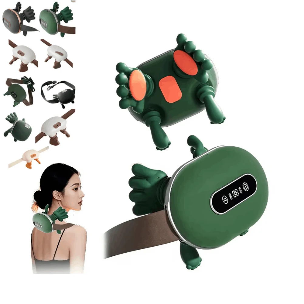 Newly Neck Shoulder Massager Electric Heated Adjustable Massagers Kneading Muscles Massage Pillow for Neck Waist Leg
Newly Neck Shoulder Massager Electric Heated Adjustable Massagers Kneading Muscles Massage Pillow for Neck Waist Leg