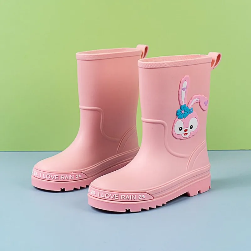 Four Seasons Kids Girls Cartoon Bunny Rain Boots Waterproof Non-Slip Sole Pull Tab Outdoor School Daily Casual Shoes
Four Seasons Kids Girls Cartoon Bunny Rain Boots Waterproof Non-Slip Sole Pull Tab Outdoor School Daily Casual Shoes