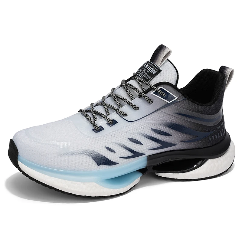 Heel Reinforced Men Sneakers Stable Support Breathable Mesh Cushioned Sole for Running Jumping and Ball Games
Heel Reinforced Men Sneakers Stable Support Breathable Mesh Cushioned Sole for Running Jumping and Ball Games