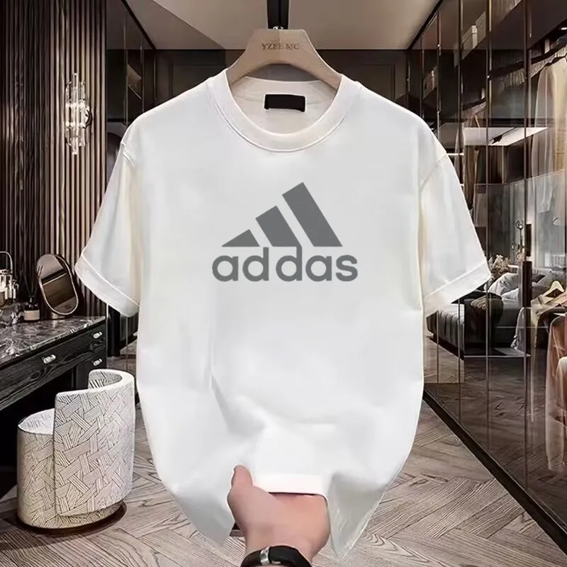 Men's Cotton Short-sleeved T-shirt Men's and Women's Summer Trendy Brand Loose and Versatile Round Neck Half-sleeved Top
Men's Cotton Short-sleeved T-shirt Men's and Women's Summer Trendy Brand Loose and Versatile Round Neck Half-sleeved Top