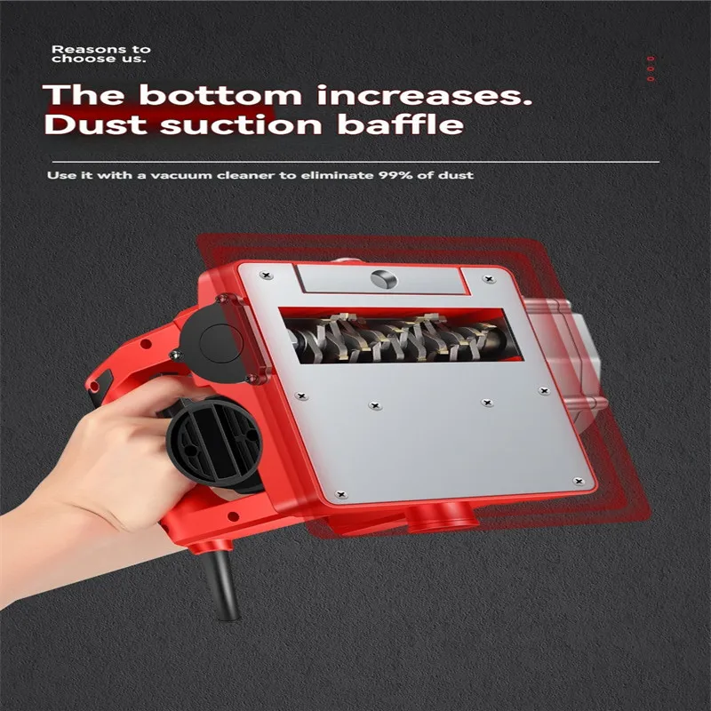 Рубанок для стен мощностью 4580 Вт, электрическая лопата, шпатлевка, ремонт старых стен, полировка, стругание стен без пыли, цемент
Рубанок для стен мощностью 4580 Вт, электрическая лопата, шпатлевка, ремонт старых стен, полировка, стругание стен без пыли, цемент