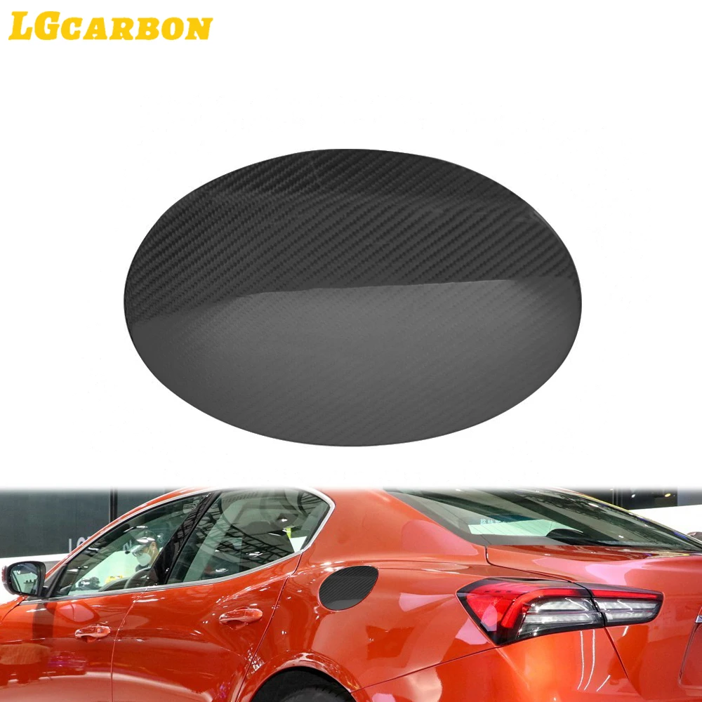 LGcarbon Carbon Fiber Car Oil Fuel Tank Gas Cap Cover Trim For Maserati Quattroporte Ghibli 2017up Exterior Accessori
LGcarbon Carbon Fiber Car Oil Fuel Tank Gas Cap Cover Trim For Maserati Quattroporte Ghibli 2017up Exterior Accessori