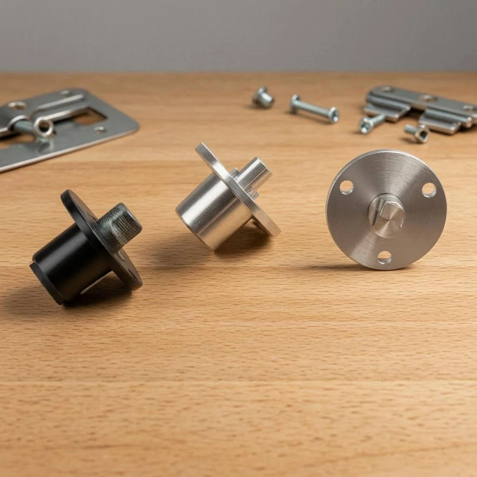 Round Flange Mounting Fitting Hardware Part Duo Three Hole Mount with Protruding Shaft for Home Improvement Uses
Round Flange Mounting Fitting Hardware Part Duo Three Hole Mount with Protruding Shaft for Home Improvement Uses