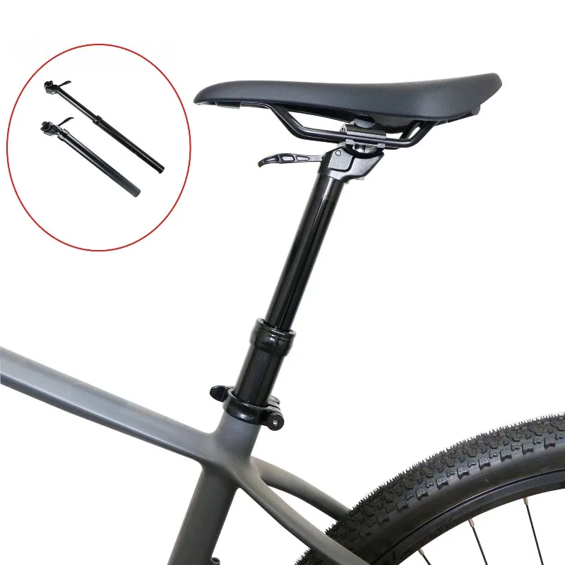 Bike Hand-controlled Lifting Seat Tube Shock Absorption Aluminum Alloy Durable Adjustable Bicycle Seat Post Bicycle Parts
Bike Hand-controlled Lifting Seat Tube Shock Absorption Aluminum Alloy Durable Adjustable Bicycle Seat Post Bicycle Parts