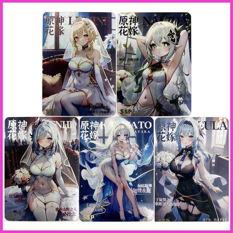 Anime Goddess Story Rare SSP Refraction Game Cards Lumine Nahida Shenhe Eula Toys for boys Collectible Cards Birthday Present
Anime Goddess Story Rare SSP Refraction Game Cards Lumine Nahida Shenhe Eula Toys for boys Collectible Cards Birthday Present