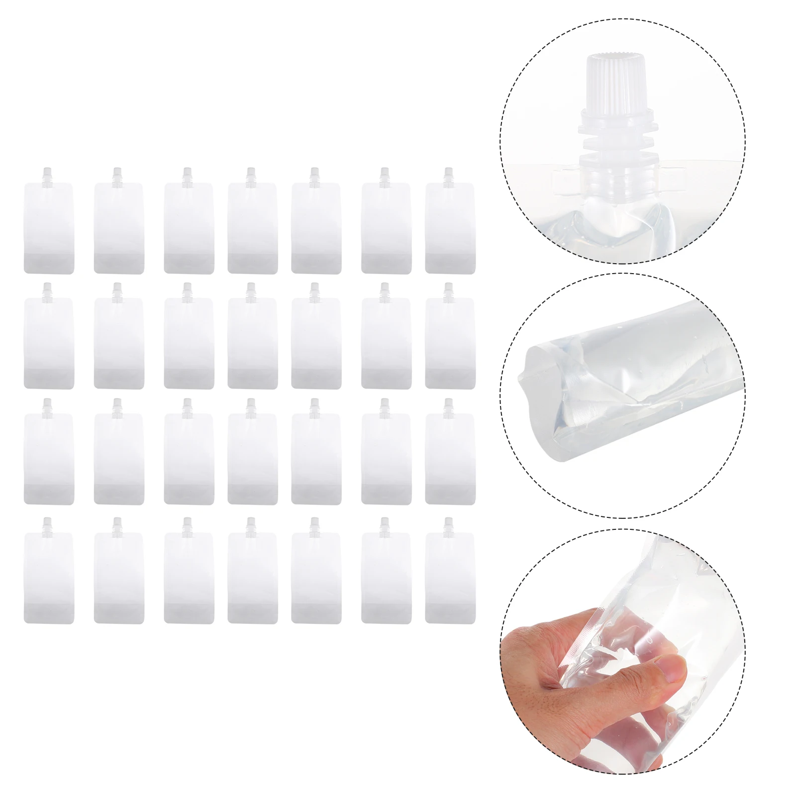Portable Self St Bag Beverage Storage Pouches Liquid Packaging Lightweight Juices Camping Vacations Tea
Portable Self St Bag Beverage Storage Pouches Liquid Packaging Lightweight Juices Camping Vacations Tea