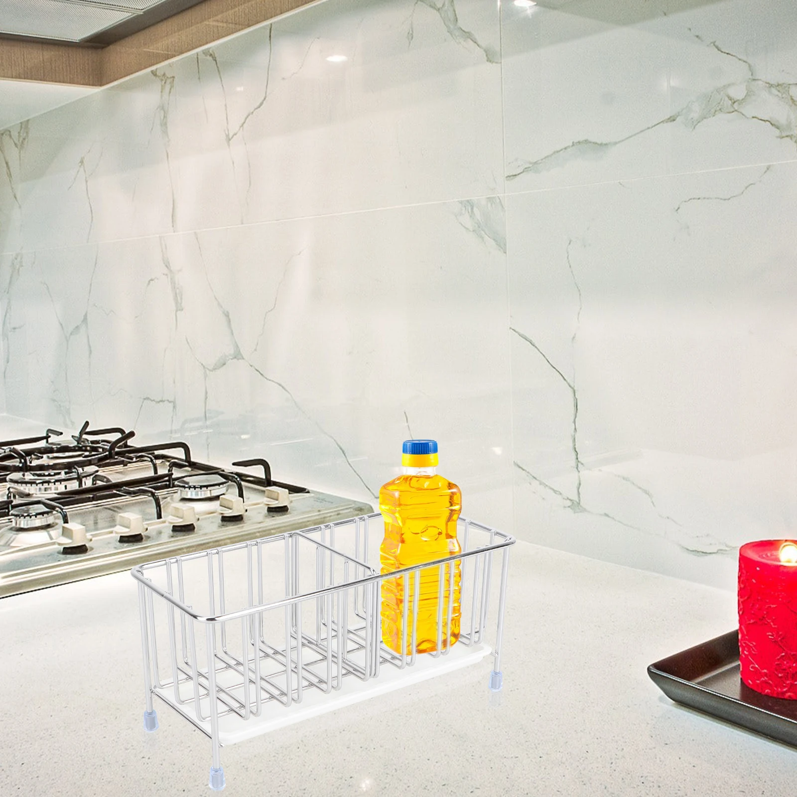 Convenient Stainless Steel Kitchen Draining Rack Large Capacity Storage Shelf Dishcloth Organizer
Convenient Stainless Steel Kitchen Draining Rack Large Capacity Storage Shelf Dishcloth Organizer