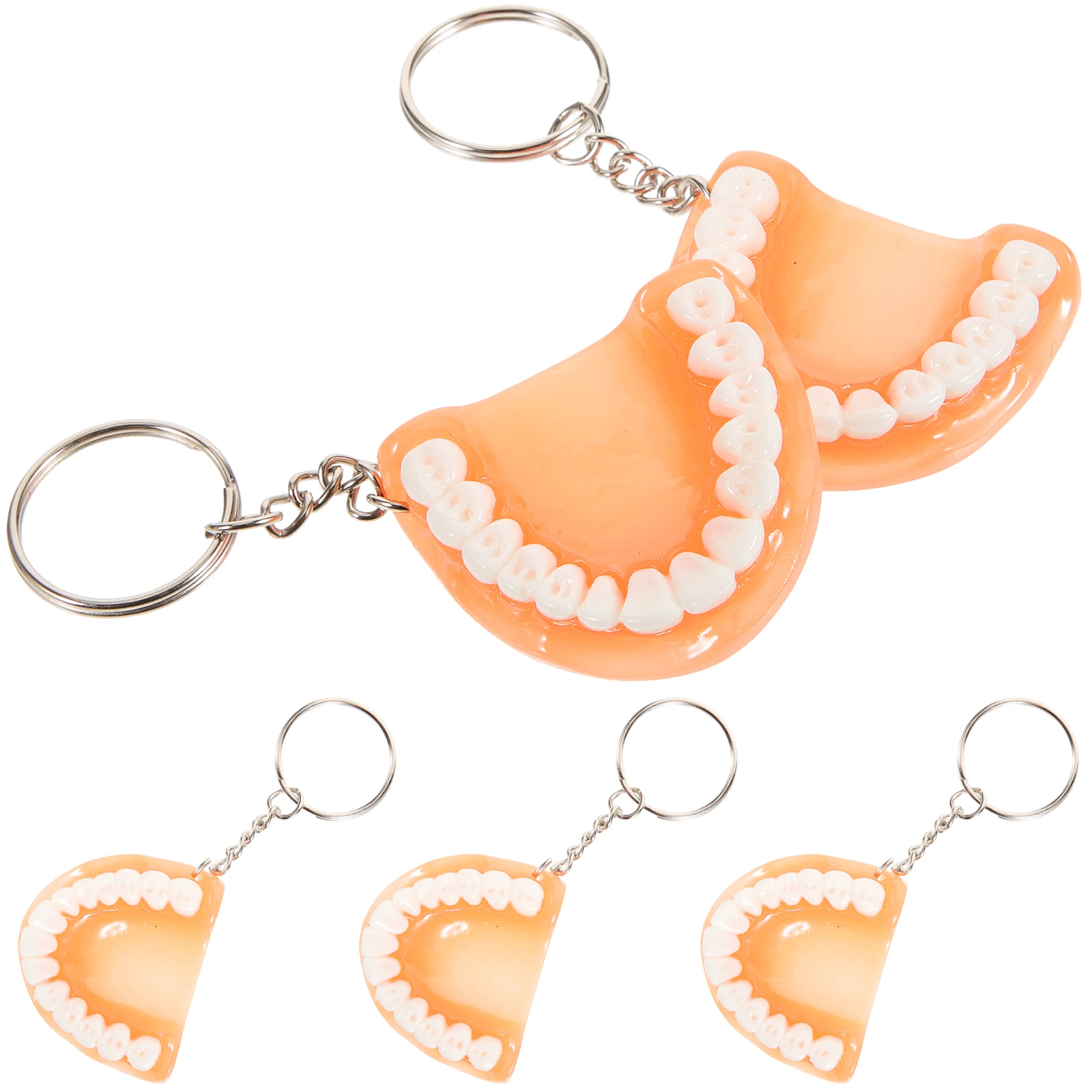 5pcs False Tooth Pcs Funny Key Ring Keychain Pendant Bag Accessory Keychain Decor Car Key ganizer Tricky Decor
5pcs False Tooth Pcs Funny Key Ring Keychain Pendant Bag Accessory Keychain Decor Car Key ganizer Tricky Decor