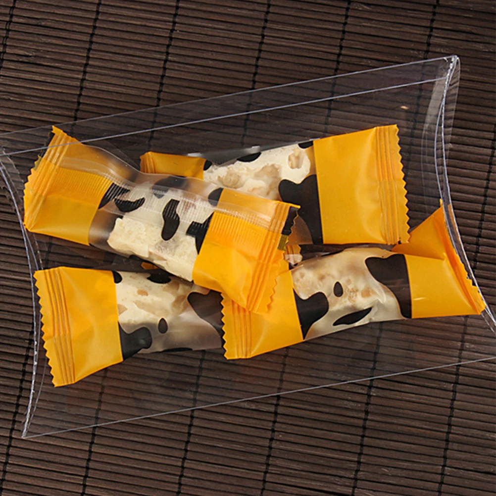 20 Pcs Candy Box Wedding Favor Boxes Pillow Shape Favour Chocolate Transparent Storage
20 Pcs Candy Box Wedding Favor Boxes Pillow Shape Favour Chocolate Transparent Storage