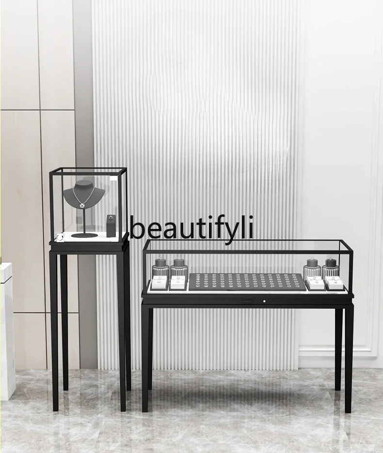 Stainless Steel Jewelry Display Cabinet Gold Jewelry Glass Display Cabinet Watch Glasses Counter Display Cabinet
Stainless Steel Jewelry Display Cabinet Gold Jewelry Glass Display Cabinet Watch Glasses Counter Display Cabinet
