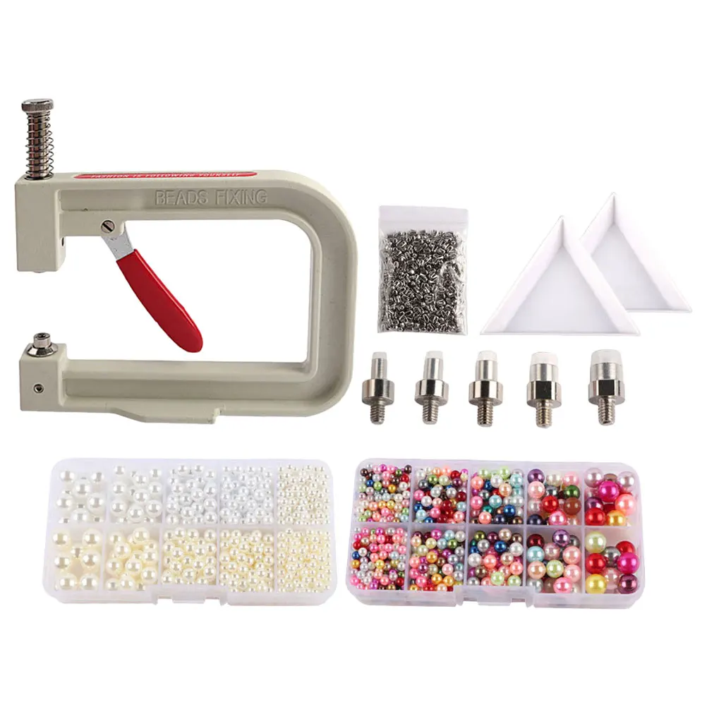 Nailless Pearl H Press Beading Machine Tools Artificial Pearls Rivet Setting DIY Jewelry Supply Craft Accessories
Nailless Pearl H Press Beading Machine Tools Artificial Pearls Rivet Setting DIY Jewelry Supply Craft Accessories