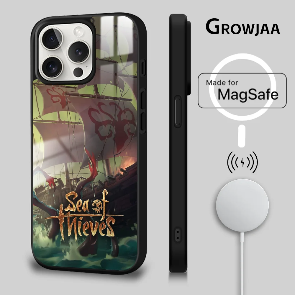 Cool personality S_Sea OF T_Thieves For iPhone 16 15 14 13 12 11 Pro Max Plus Mini Magsafe Mirror Wireless Magnetic Cover
Cool personality S_Sea OF T_Thieves For iPhone 16 15 14 13 12 11 Pro Max Plus Mini Magsafe Mirror Wireless Magnetic Cover