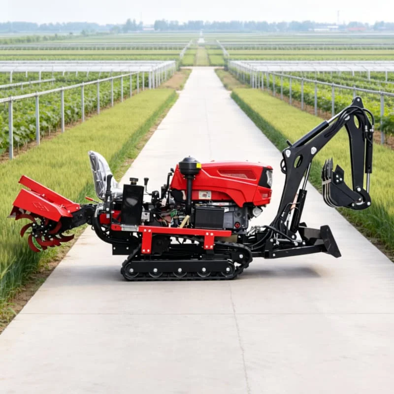 Customized Reinforced Track Cultivator, Hot-selling Tiller, Industry Top 1 Rotary Tiller for Greenhouses and Farmlands
Customized Reinforced Track Cultivator, Hot-selling Tiller, Industry Top 1 Rotary Tiller for Greenhouses and Farmlands