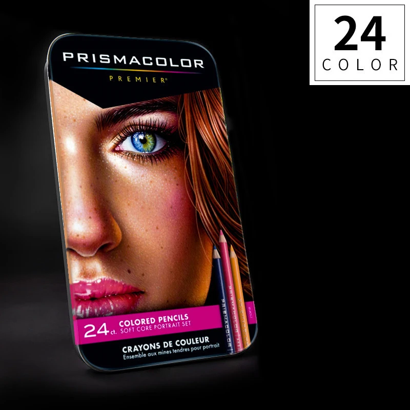 PRISMACOLOR 24 Color Oil Pencil Skin Color Portrait Soft Core Pencil Wood Colored Pencils For Artist Sketch School Art Supplies
PRISMACOLOR 24 Color Oil Pencil Skin Color Portrait Soft Core Pencil Wood Colored Pencils For Artist Sketch School Art Supplies