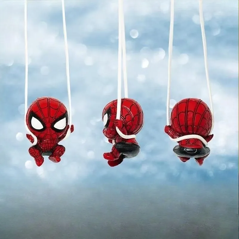 Cartoon Spidermans Car Pendant Marvel Figurines Models Movie Characters Derive Peripherals Fashion Pendant Birthday Party Gifts
Cartoon Spidermans Car Pendant Marvel Figurines Models Movie Characters Derive Peripherals Fashion Pendant Birthday Party Gifts