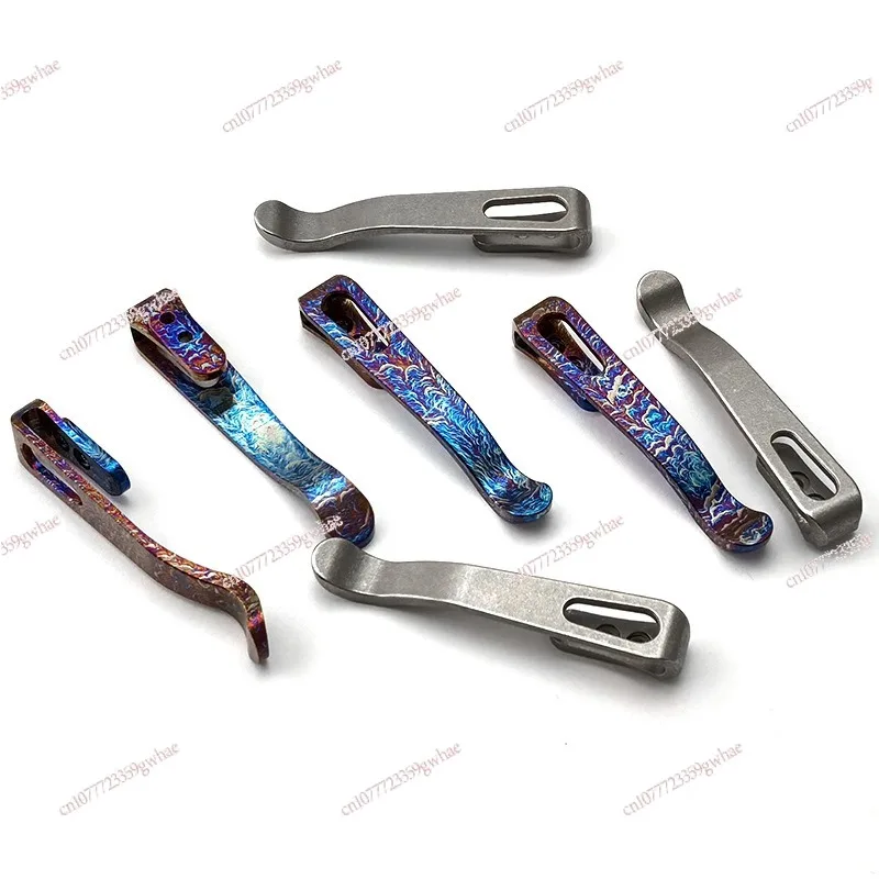 1pc Titanium Alloy Pocket Knife Clip for XM-18 XM-24 with 3 Screws AccessoriesGoods in stockGoods in stock
1pc Titanium Alloy Pocket Knife Clip for XM-18 XM-24 with 3 Screws AccessoriesGoods in stockGoods in stock