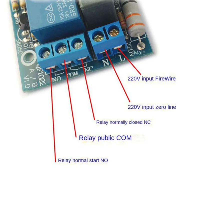 ABJN-2X AC 220 В Регулируемый таймер задержки Модуль реле времени включения/выключения Новый (0-10 минут)
ABJN-2X AC 220 В Регулируемый таймер задержки Модуль реле времени включения/выключения Новый (0-10 минут)