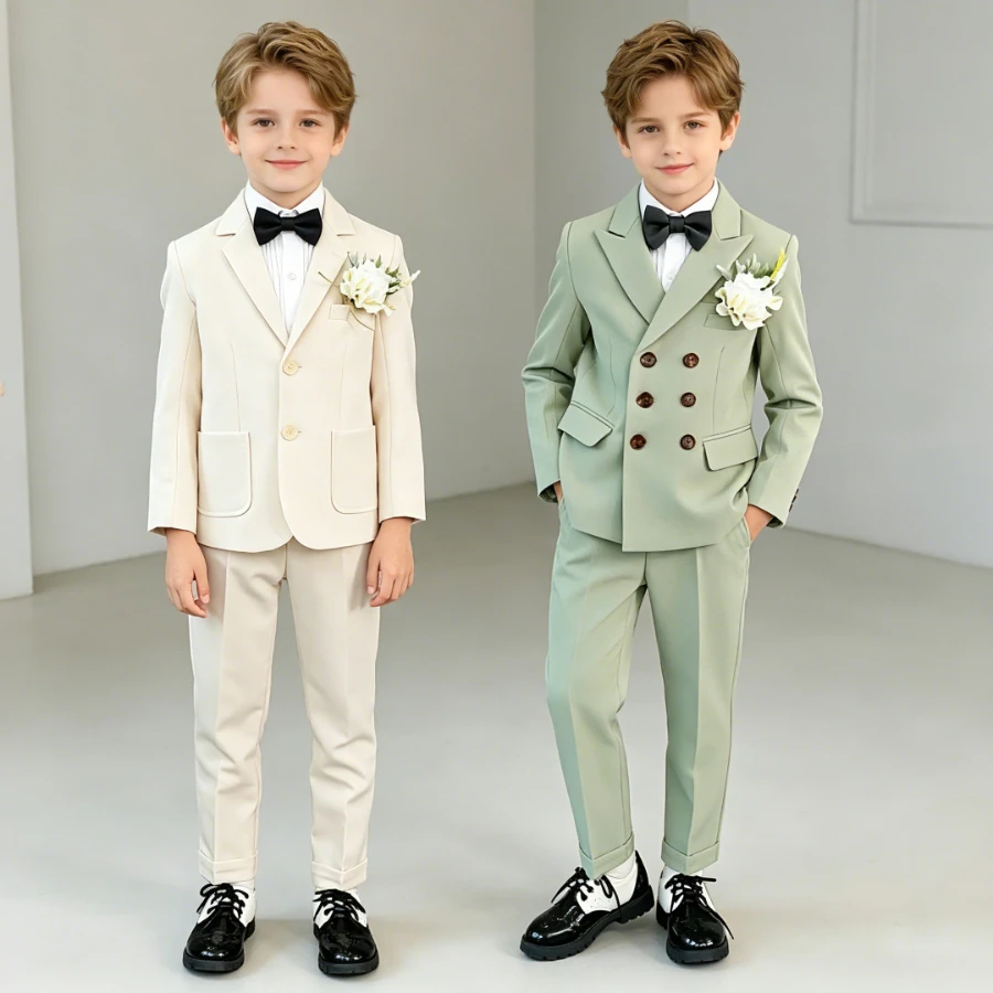 Little Boys Gentleman Formal Outfit Blazer Pants Bow Tie Kids Flower Boy Wedding Communion Birthday Special Occasion Dress 3-12Y
Little Boys Gentleman Formal Outfit Blazer Pants Bow Tie Kids Flower Boy Wedding Communion Birthday Special Occasion Dress 3-12Y