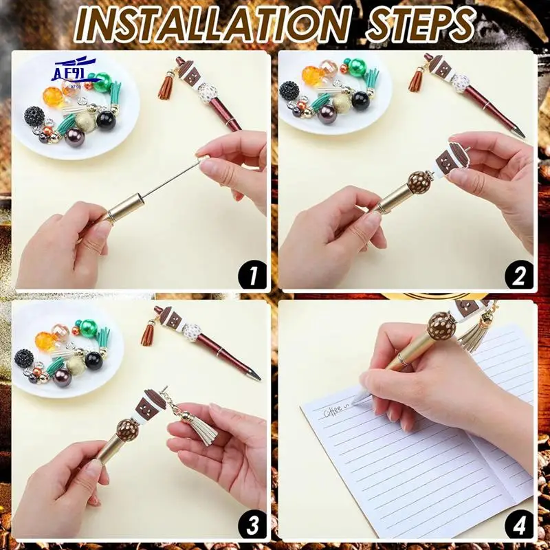 AF91-12 Pieces Beadable Pens Bulk Bead Pens DIY Making Kit Multicolor Ballpoint Pen Black Ink For Kids Students Office School
AF91-12 Pieces Beadable Pens Bulk Bead Pens DIY Making Kit Multicolor Ballpoint Pen Black Ink For Kids Students Office School
