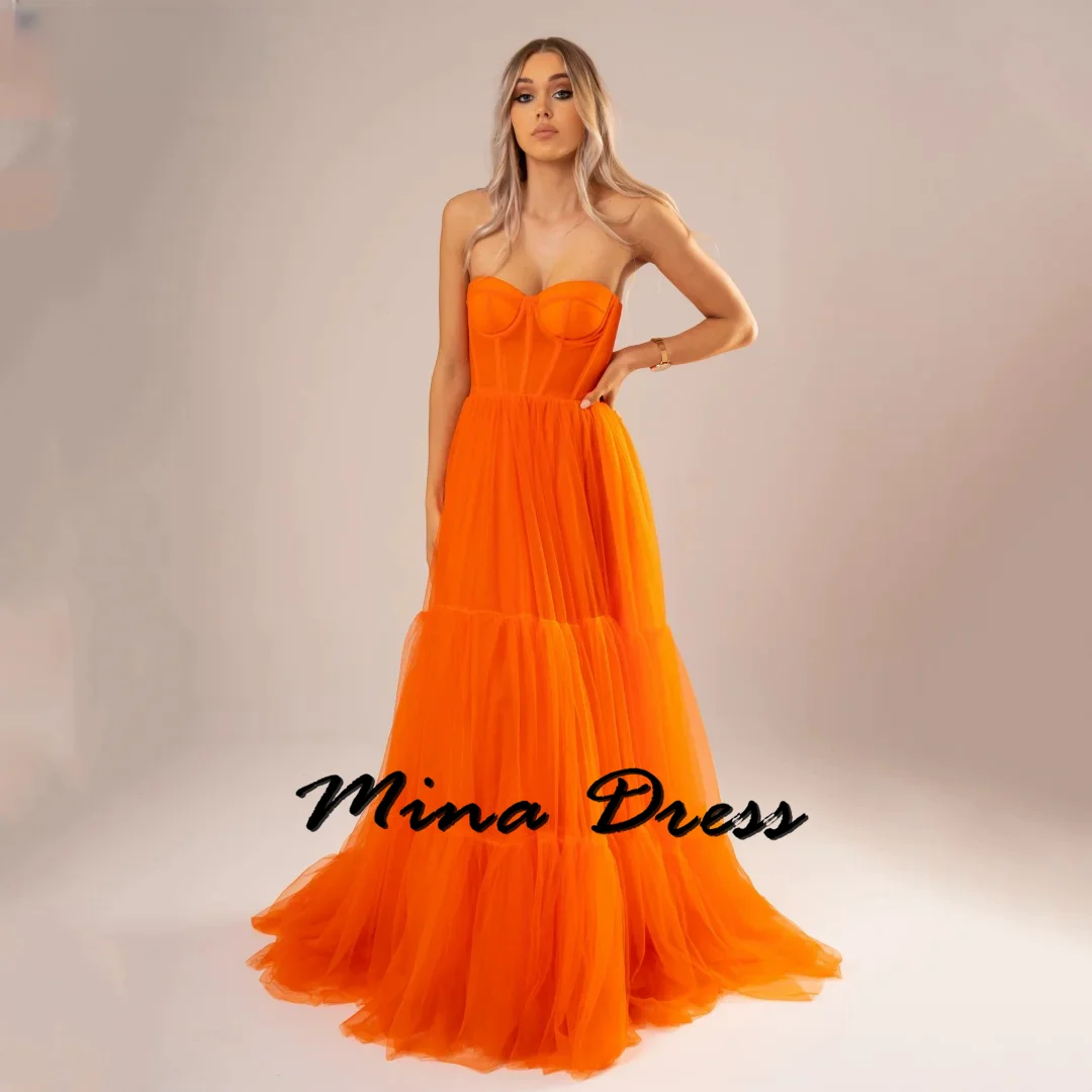 Mina Customized Backless Evening Dresses Woman Elegant Womens Party Dresses for Formal Occasions Sleeveless Strapless Ball Gowns
Mina Customized Backless Evening Dresses Woman Elegant Womens Party Dresses for Formal Occasions Sleeveless Strapless Ball Gowns