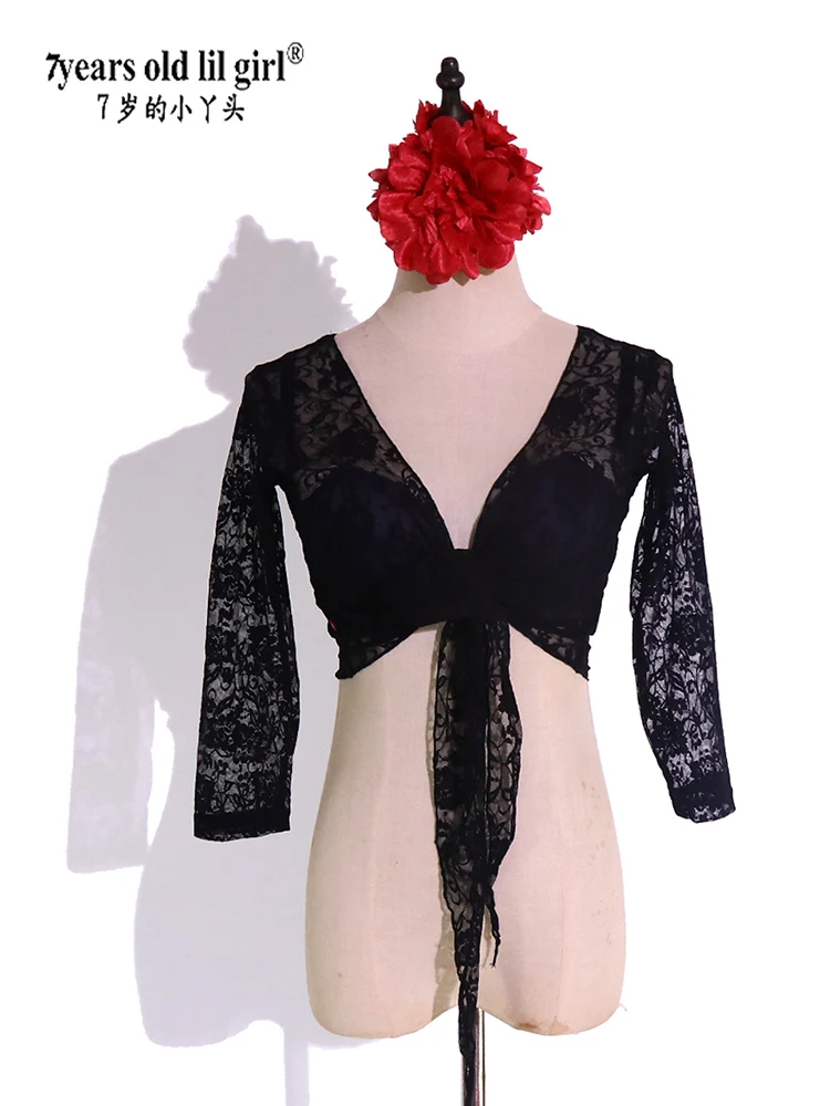 Belly Dance Korea LaceTop Gypsy Bohemian V Neck 3/4 Sleeve Cardigan Stage Performance DM01
Belly Dance Korea LaceTop Gypsy Bohemian V Neck 3/4 Sleeve Cardigan Stage Performance DM01