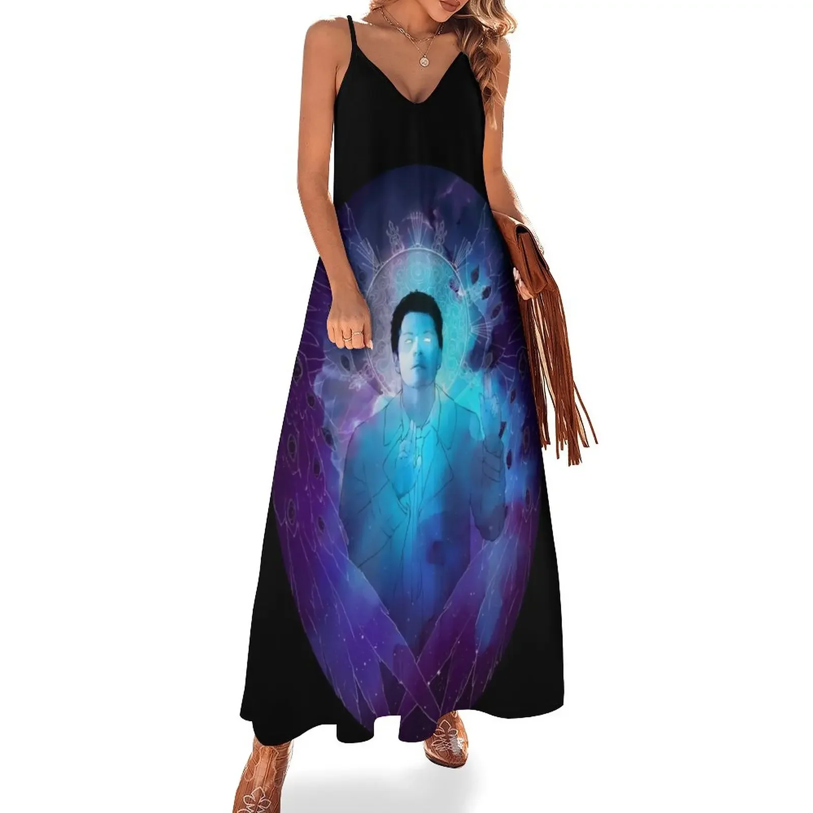 Angel Sleeveless Dress Women's summer dress luxury evening dress woman for wedding Bride dresses
Angel Sleeveless Dress Women's summer dress luxury evening dress woman for wedding Bride dresses