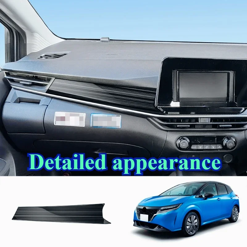 Car Stainless Steel Center Control Under Trim Strip Interior Modification Accessories for Nissan E13 AURA Series
Car Stainless Steel Center Control Under Trim Strip Interior Modification Accessories for Nissan E13 AURA Series