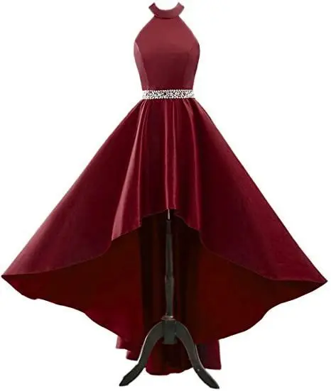 Angelsbridep High-Low Crystal Evening Dress Halter Neck Beading Belt Robes De Soiree Formal Prom Party Dress Corset Floor Length
Angelsbridep High-Low Crystal Evening Dress Halter Neck Beading Belt Robes De Soiree Formal Prom Party Dress Corset Floor Length