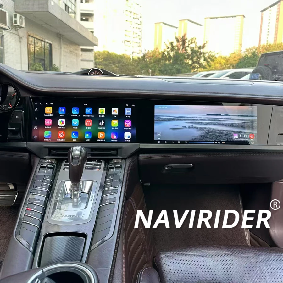 Автомобильный радиоприемник для Porsche Panamera 2010-2016, GPS 12,3 + 12,3-дюймовый мультимедийный видеоплеер с двойным экраном, навигация, Android Auto Carplay
Автомобильный радиоприемник для Porsche Panamera 2010-2016, GPS 12,3 + 12,3-дюймовый мультимедийный видеоплеер с двойным экраном, навигация, Android Auto Carplay