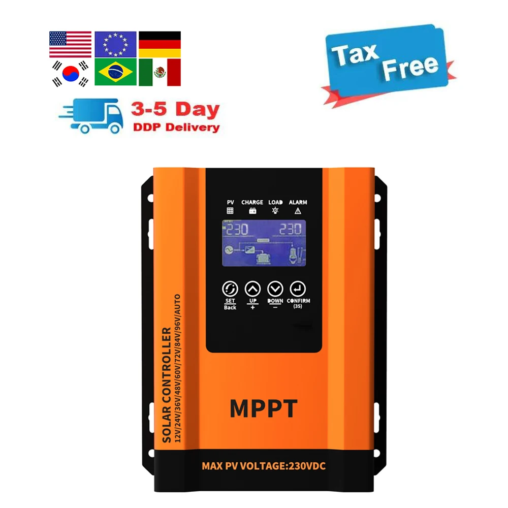 12V/24v/36v/48v/60v/72v/84v/96v Auto MPPT Solar Charge Controller 30a 40a 50a 60 Amp Solar Panel Charger Controllers With WIFI
12V/24v/36v/48v/60v/72v/84v/96v Auto MPPT Solar Charge Controller 30a 40a 50a 60 Amp Solar Panel Charger Controllers With WIFI