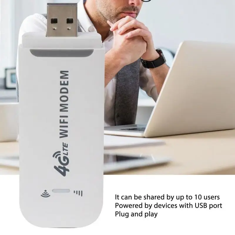 USB 4G Modem Small USB WiFi Modem Mobile Internet Devices Practical WiFi Dongle Wireless WiFi Adapter For Travel Business Work
USB 4G Modem Small USB WiFi Modem Mobile Internet Devices Practical WiFi Dongle Wireless WiFi Adapter For Travel Business Work