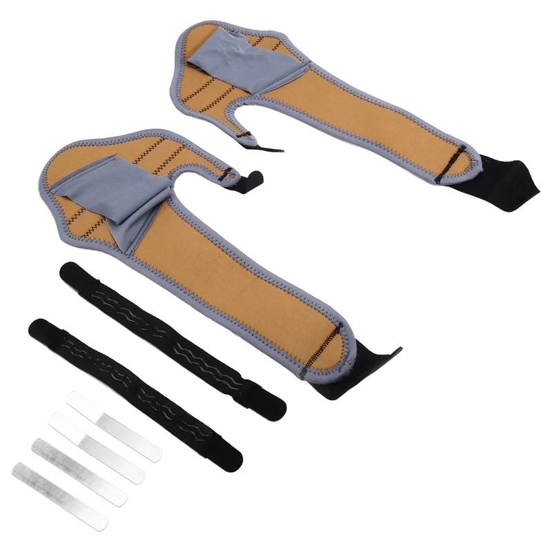 1 Pair Corrector Toe Straightener Adjustable Splint With 2 Angle Bar Toe Separator For Women & Men
1 Pair Corrector Toe Straightener Adjustable Splint With 2 Angle Bar Toe Separator For Women & Men