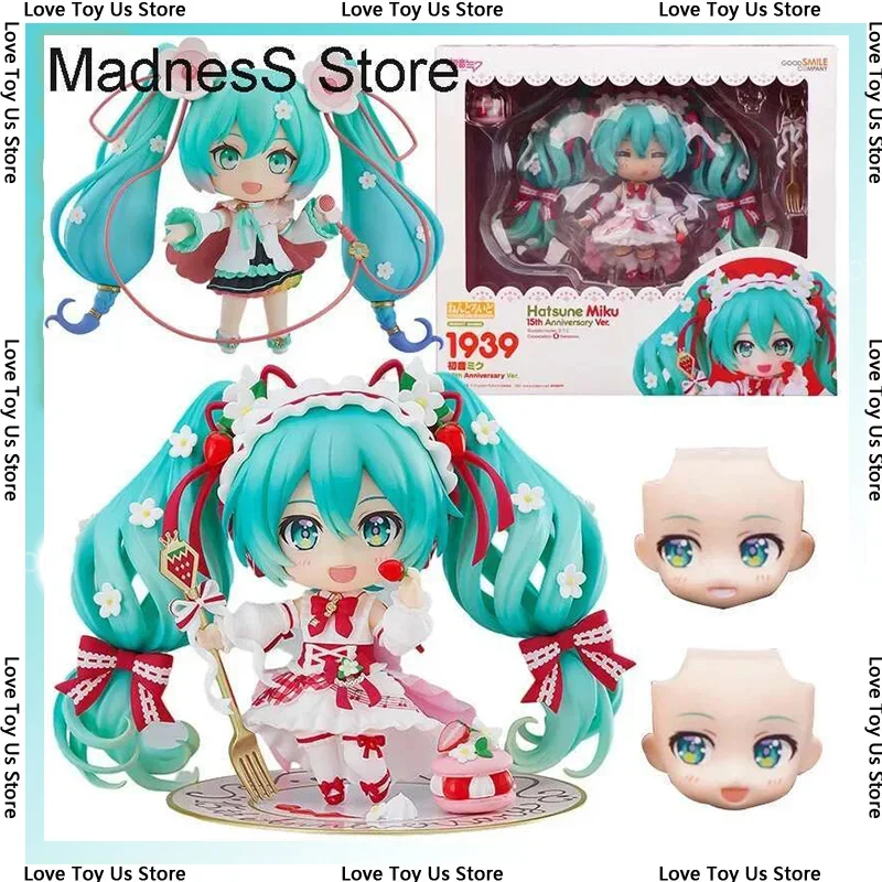 10 см # Фигурка аниме-персонажа Хацунэ Мику 1939 года: Strawberry Miku к 15-летию (экшн-фигурка) # Коллекционная модель куклы из ПВХ 1940 года, игрушка, подарок
10 см # Фигурка аниме-персонажа Хацунэ Мику 1939 года: Strawberry Miku к 15-летию (экшн-фигурка) # Коллекционная модель куклы из ПВХ 1940 года, игрушка, подарок