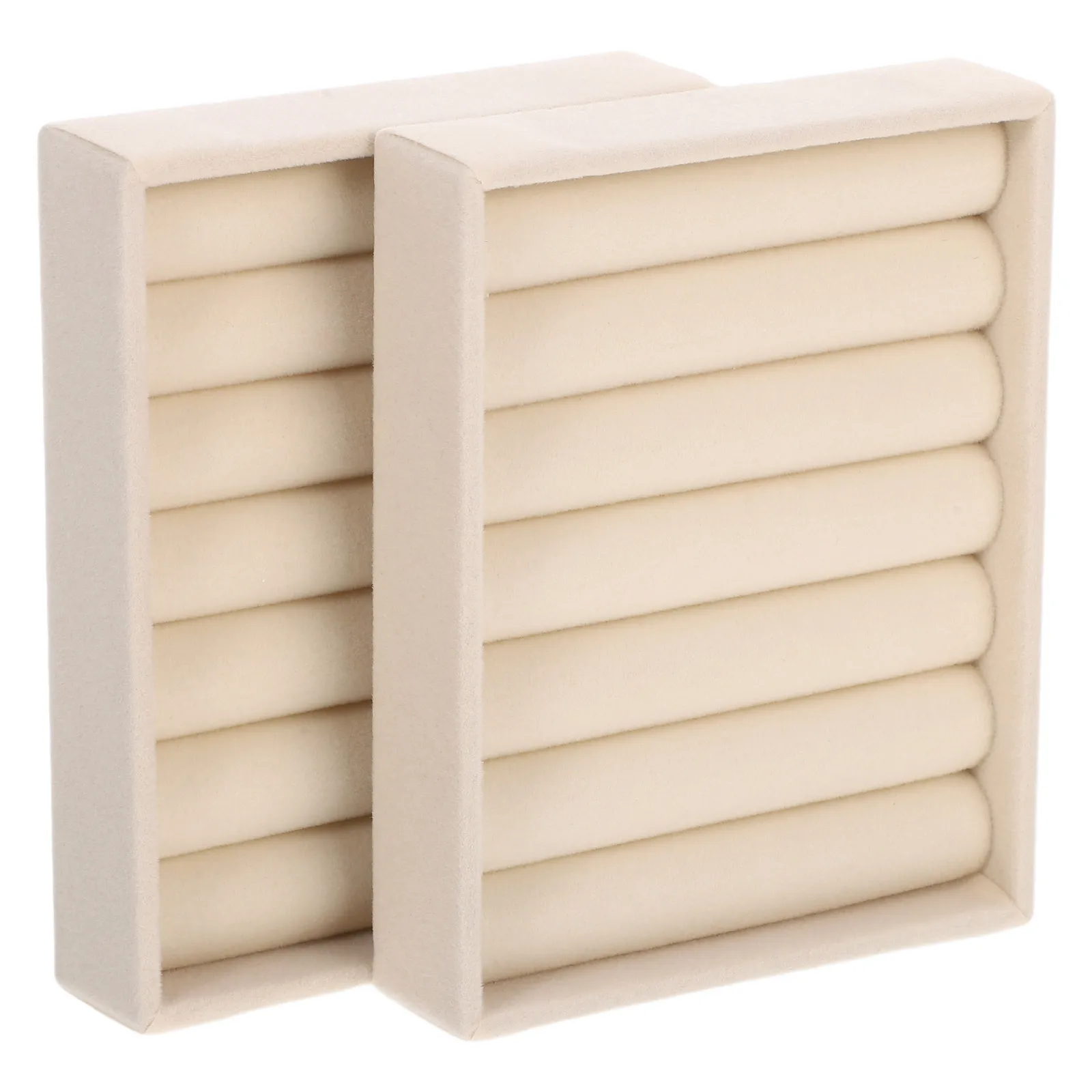 2 Pcs Ring Storage Box Organizer Tray Mini Insert Display Jewelry Rings for Flannel Stands Holder Drawer Inserts Valet Showcase
2 Pcs Ring Storage Box Organizer Tray Mini Insert Display Jewelry Rings for Flannel Stands Holder Drawer Inserts Valet Showcase