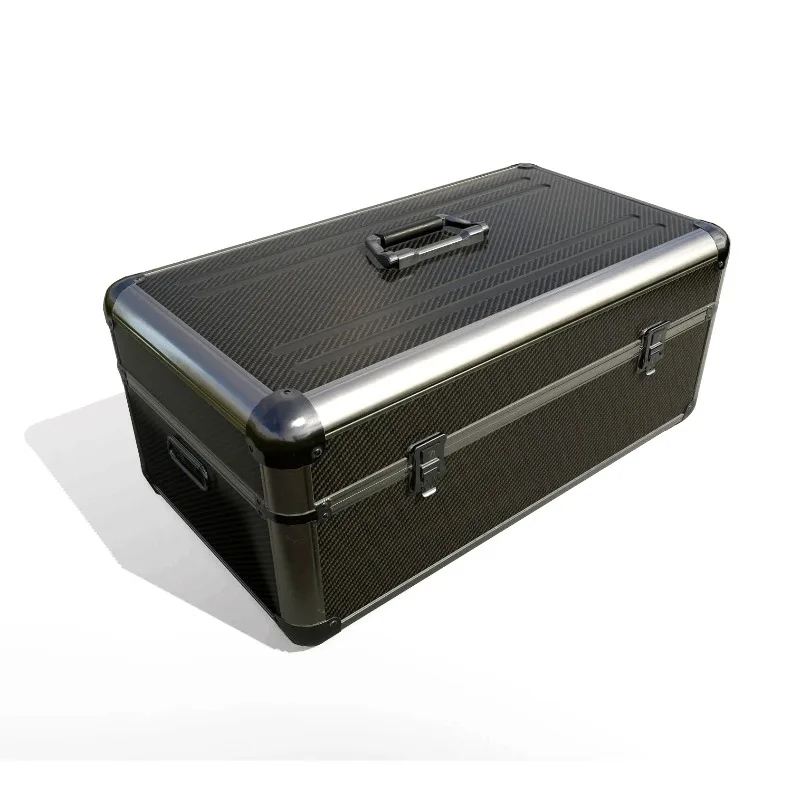 Customized Multifunctional Aluminum Alloy Flight Trolley Case Portable Tool Box Storage Briefcase
Customized Multifunctional Aluminum Alloy Flight Trolley Case Portable Tool Box Storage Briefcase