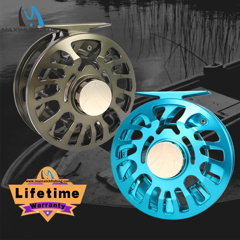 Maximumcatch Shield Fly Reel - Powerful Saltwater Proof 100% Waterproof Sealed Drag System for Heavy Duty Fishing
Maximumcatch Shield Fly Reel - Powerful Saltwater Proof 100% Waterproof Sealed Drag System for Heavy Duty Fishing