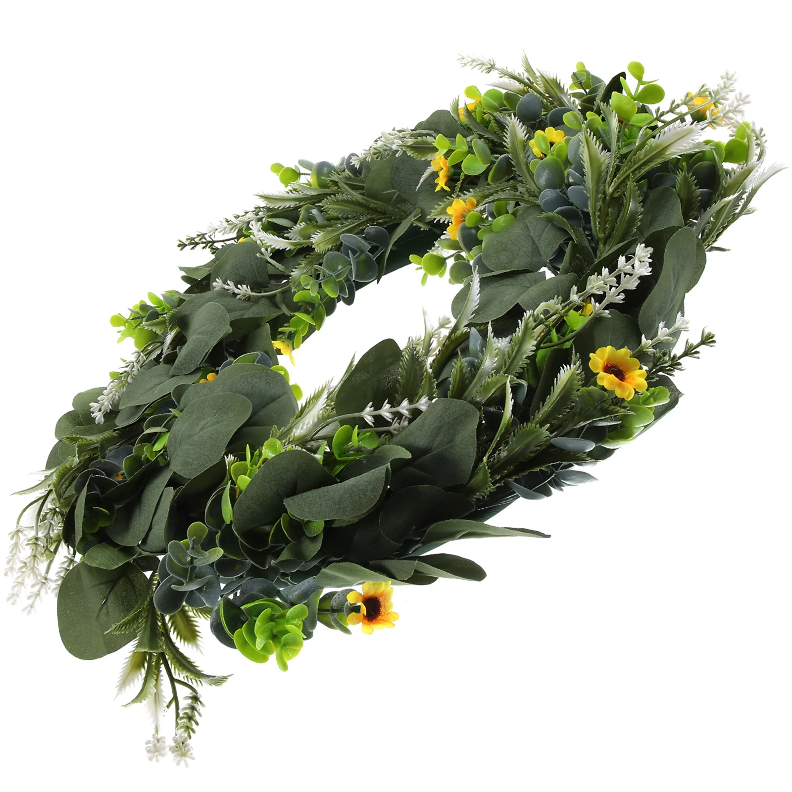 Artificial Garland Eucalyptus Wreaths Decorative Leaf Pendant Faux Stem High Simulation Plastic Long Lasting Indoors Outdoors
Artificial Garland Eucalyptus Wreaths Decorative Leaf Pendant Faux Stem High Simulation Plastic Long Lasting Indoors Outdoors