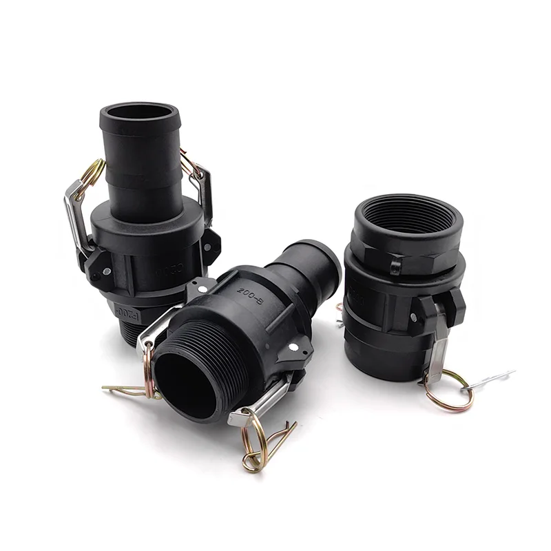 PP Camlock Coupling Quick Connect Fittings Set AC AD BE CE CF ED Type Plastic Hose Adapter Kit for Water and Irrigation
PP Camlock Coupling Quick Connect Fittings Set AC AD BE CE CF ED Type Plastic Hose Adapter Kit for Water and Irrigation