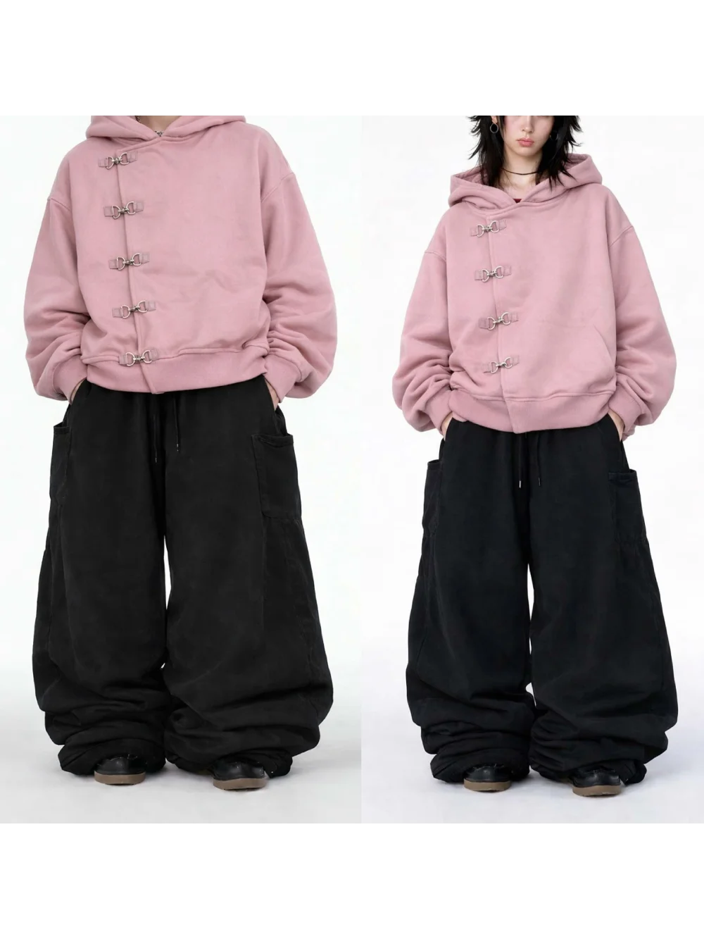 2026 new autumn and winter metal buckle hooded sweatshirt niche jacket hip-hop high street trend casual daily versatile unisex
2026 new autumn and winter metal buckle hooded sweatshirt niche jacket hip-hop high street trend casual daily versatile unisex
