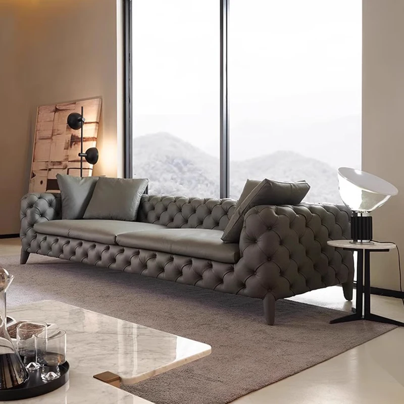 Leather Italian Style Sofa New Arrival Large Reading Floor Human Sofa Lazy Recliner Muebles Para Salas Modernos Home Furniture
Leather Italian Style Sofa New Arrival Large Reading Floor Human Sofa Lazy Recliner Muebles Para Salas Modernos Home Furniture