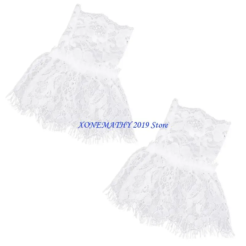 F42F модные кружевные манжеты на запястья, кружевные съемные манжеты с искусственными рукавами для украшения женщин
F42F модные кружевные манжеты на запястья, кружевные съемные манжеты с искусственными рукавами для украшения женщин