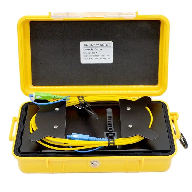 SC/UPC-SC/APC OTDR Launch Cable Optical Fiber Tester Single-Mode1000M Test Extension Line Optical Fiber Jump Box Free Shipping
SC/UPC-SC/APC OTDR Launch Cable Optical Fiber Tester Single-Mode1000M Test Extension Line Optical Fiber Jump Box Free Shipping