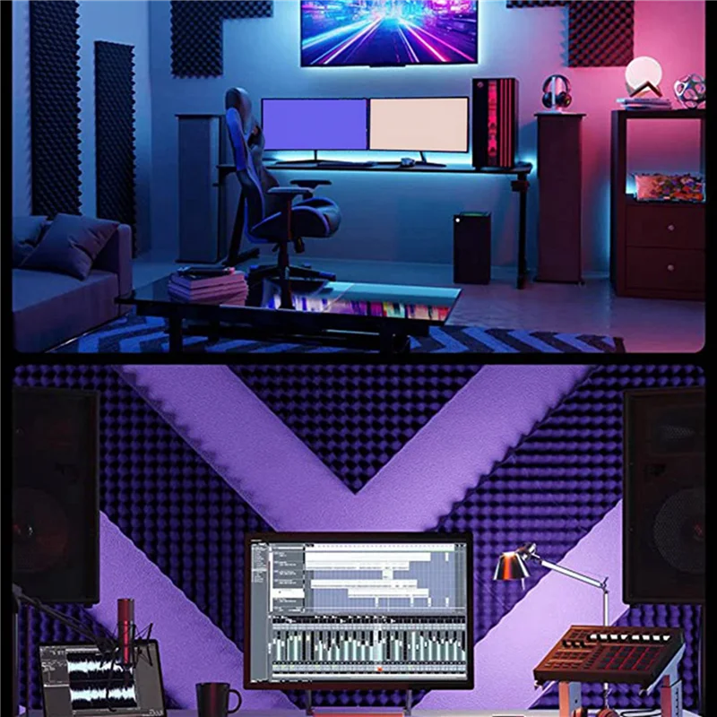 FSTE-24 Pack Акустическая пенопластовая доска 1 x 12 x 12 дюймов, огнестойкая акустическая пена высокой плотности, акустическая доска с быстрым восстановлением, черная
FSTE-24 Pack Акустическая пенопластовая доска 1 x 12 x 12 дюймов, огнестойкая акустическая пена высокой плотности, акустическая доска с быстрым восстановлением, черная