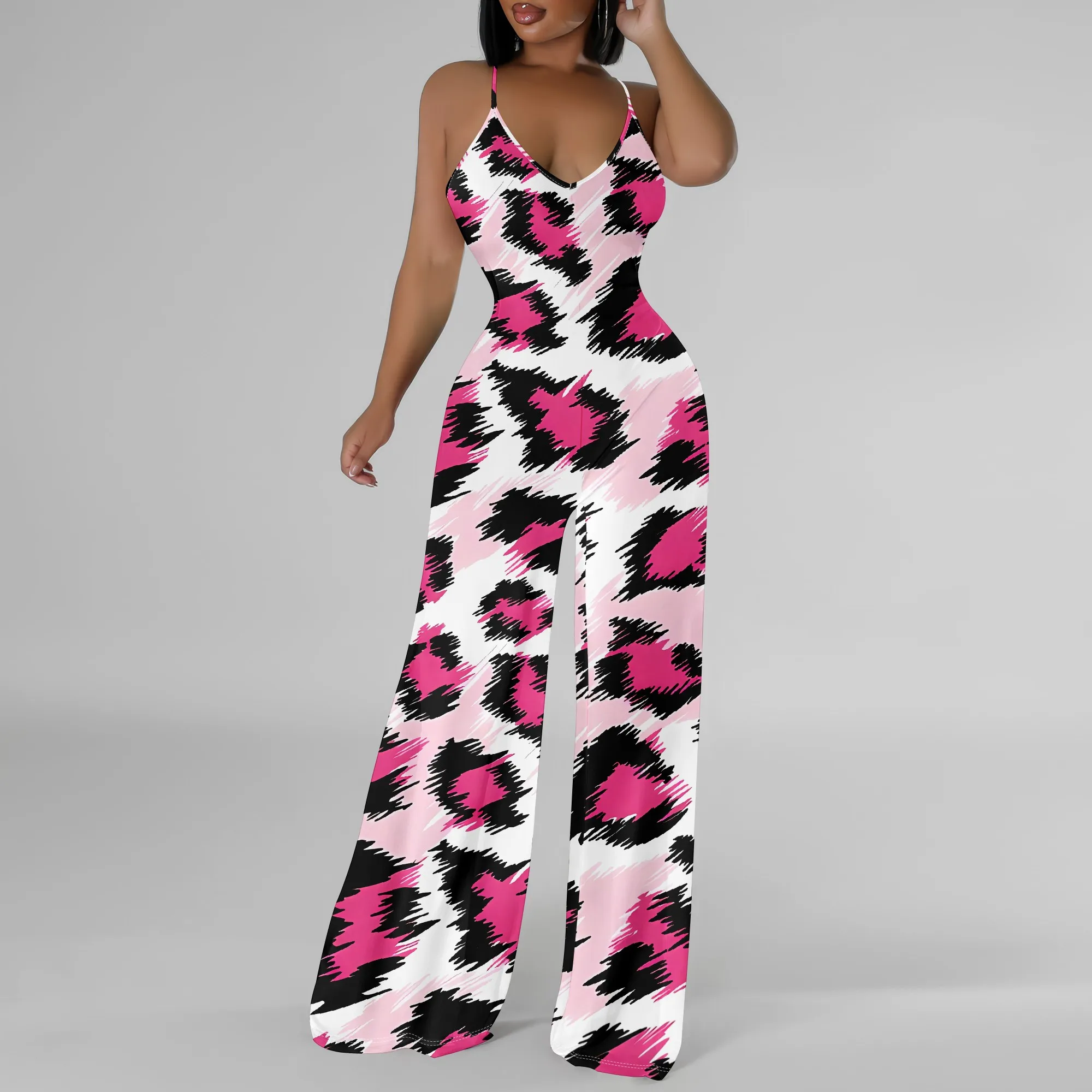 Women's Off Shoulder Sexy Crew Neck Loose Long Dress Fashion Printed Hem Club Party Casual Vacation Long Pants Jumpsuit
Women's Off Shoulder Sexy Crew Neck Loose Long Dress Fashion Printed Hem Club Party Casual Vacation Long Pants Jumpsuit