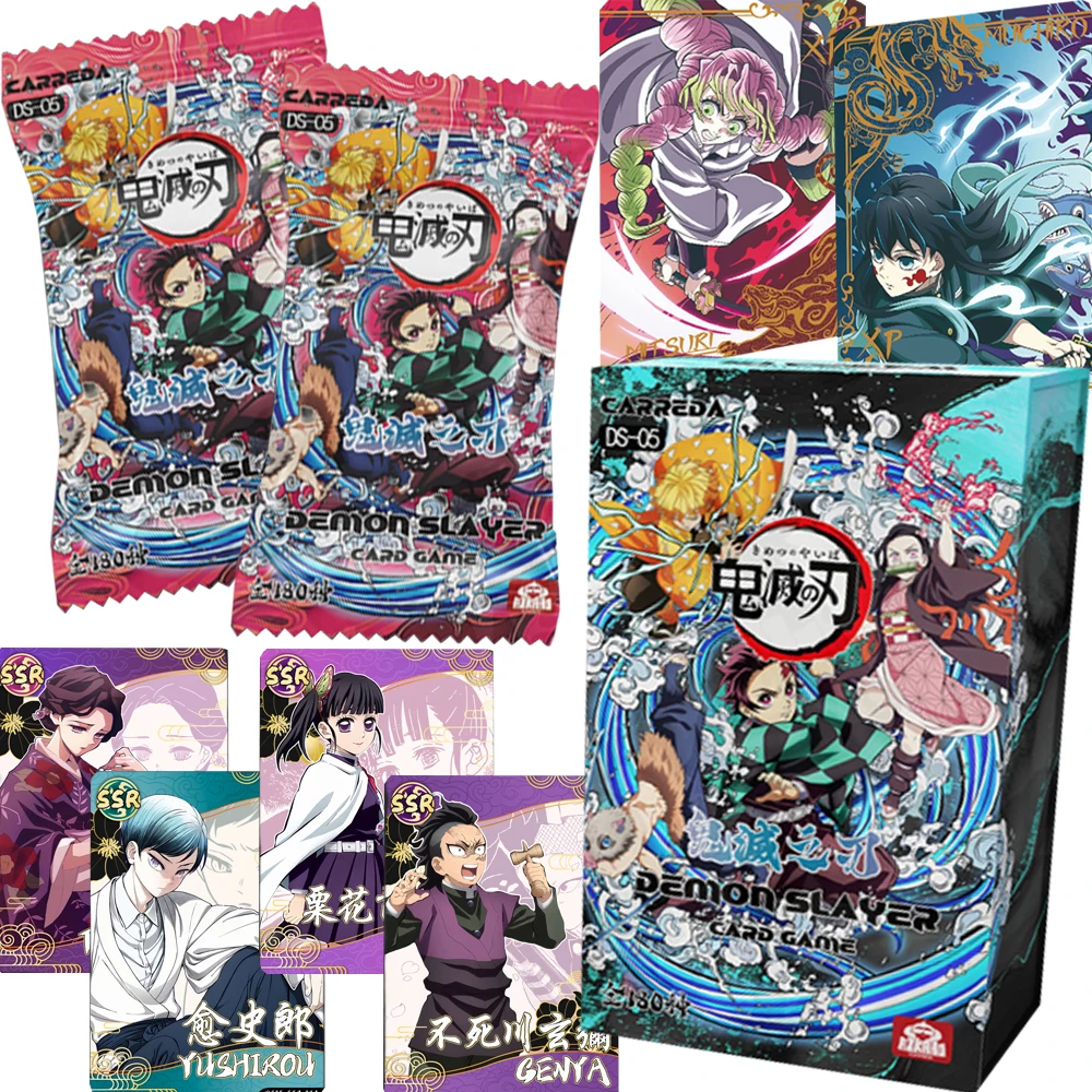 Wholesale Demon Slayer Collection Cards Anime Exquisite Creative Design SSP QR SSR Characters Hobby Cards Gifts Loved By Friends
Wholesale Demon Slayer Collection Cards Anime Exquisite Creative Design SSP QR SSR Characters Hobby Cards Gifts Loved By Friends