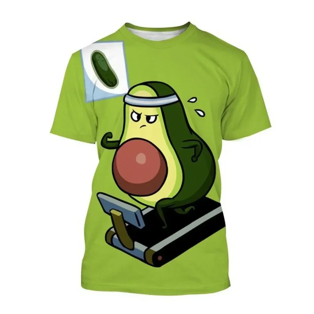 Men's and women's avocado 3D printed T-shirts, casual short sleeved tops with fruit personality, summer, new fashion
Men's and women's avocado 3D printed T-shirts, casual short sleeved tops with fruit personality, summer, new fashion