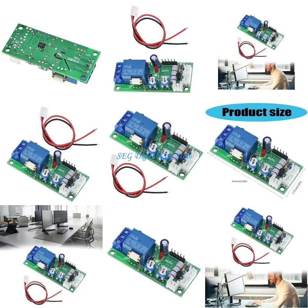 U75B Precise Vibration Sensors Relays Adjustable Sensitivity and Delay for Alarms
U75B Precise Vibration Sensors Relays Adjustable Sensitivity and Delay for Alarms