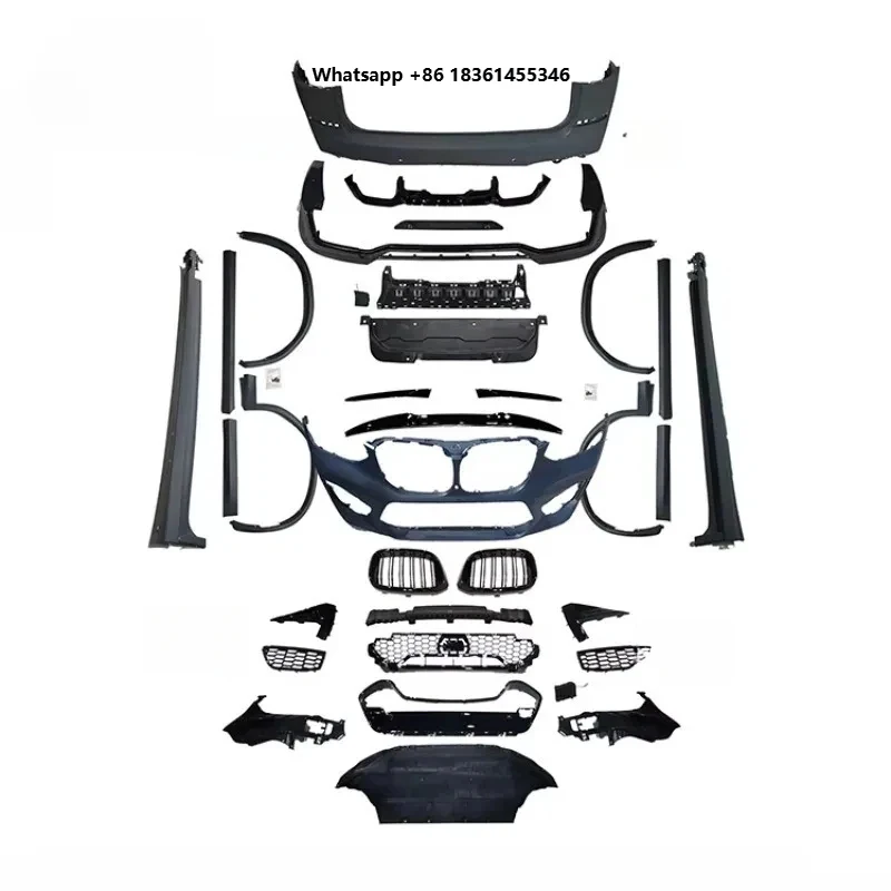 For S Series G02 Upgrade to X4M Front Grille/Lip Rear Diffuser Top Spoiler Tail Throat Automobile Body Kit
For S Series G02 Upgrade to X4M Front Grille/Lip Rear Diffuser Top Spoiler Tail Throat Automobile Body Kit